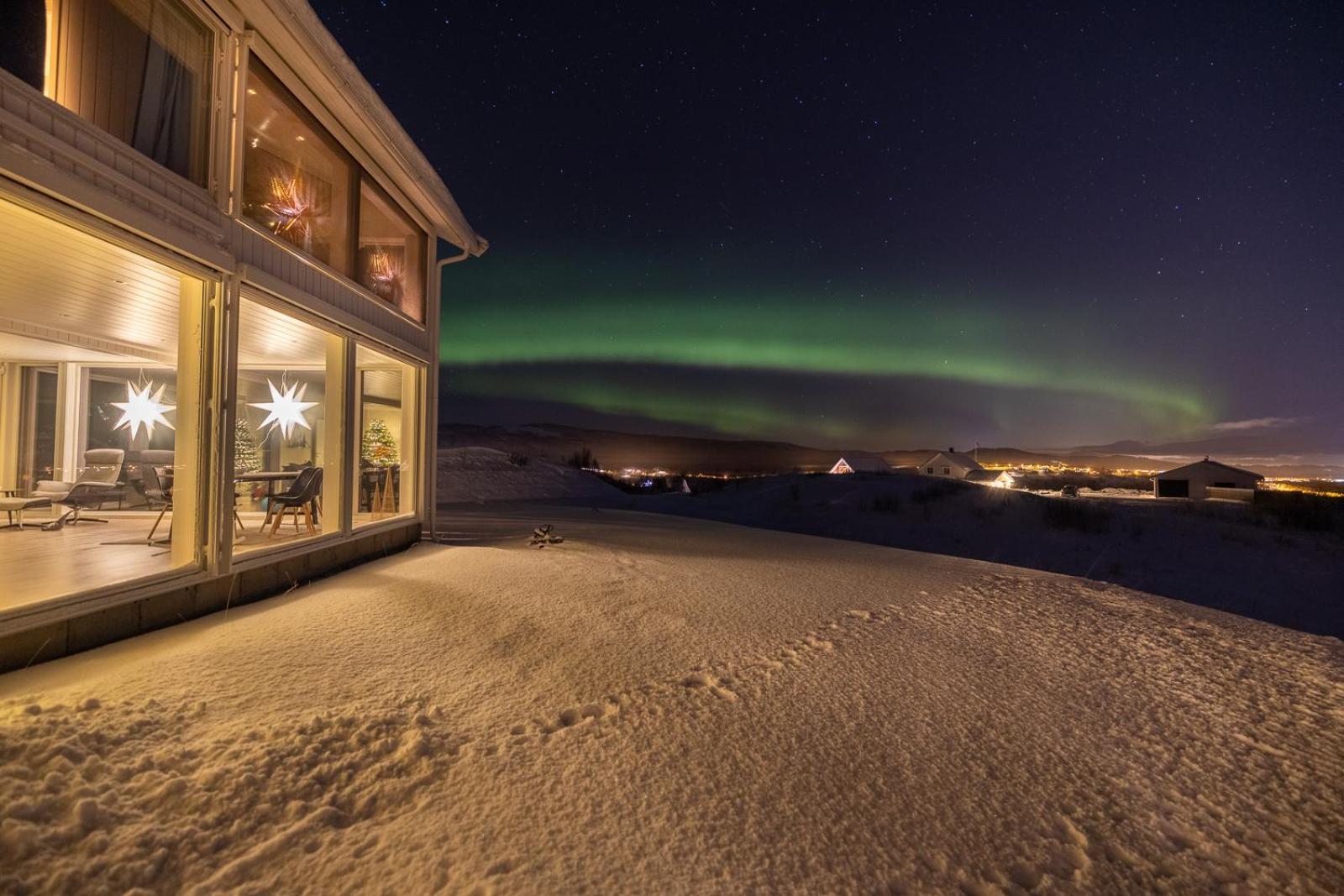 Aurora Borealis Observatory Silsand Zewnętrze zdjęcie